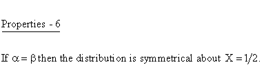 Statistical Distributions - Beta Distribution - Properties 6 - Symmetry