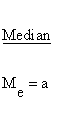 Statistical Distributions - Cauchy 2 (Parameter) Distribution - Median