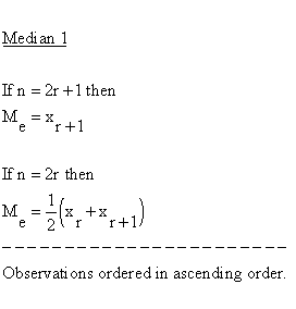 Descriptive Statistics - Descriptive Statistics - Central Tendency - Median 1