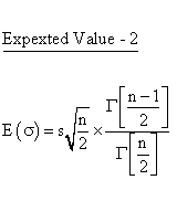 Statistical Distributions - Inverted Gamma Distribution - Expected Value 2