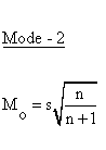 Statistical Distributions - Inverted Gamma Distribution - Mode 2