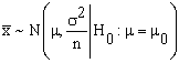 solution: we know that the sample mean is normally distributed