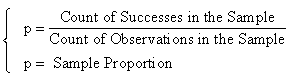 Proportion Sample Statistic