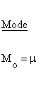 Statistical Distributions - Normal Distribution - Mode