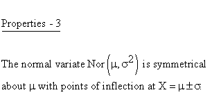 Statistical Distributions - Normal Distribution - Properties 3 - Symmetry