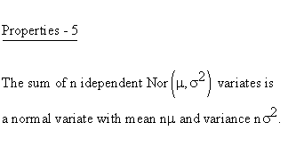 Statistical Distributions - Normal Distribution - Properties 5 - Sum ofIndependent Normal Distributions