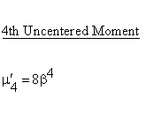 Statistical Distributions - Rayleigh Distribution - Fourth UncenteredMoment