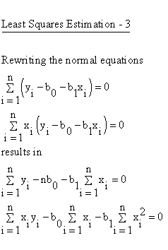 Descriptive Statistics - Simple Linear Regression - Least Squares Estimation - Least SquaresEstimation 3