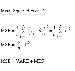 Descriptive Statistics - Simple Linear Regression - Model Performance - MSE - 2